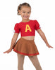 Chipmunks Puff Sleeve Crop Top