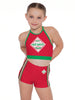 Feeling Hot Hot Hot Halter Binding Crop Top