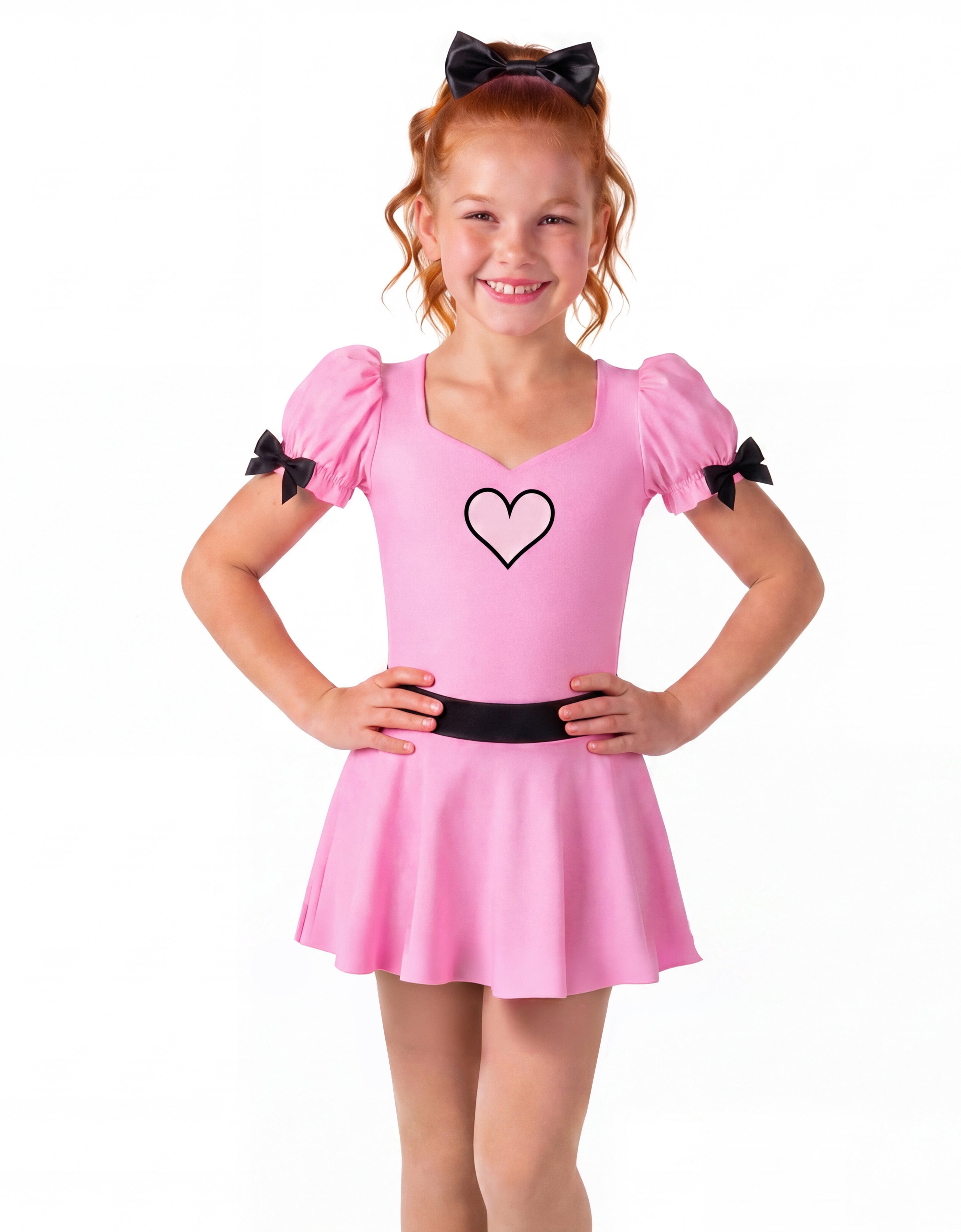 Puff Girls Top Skirt
