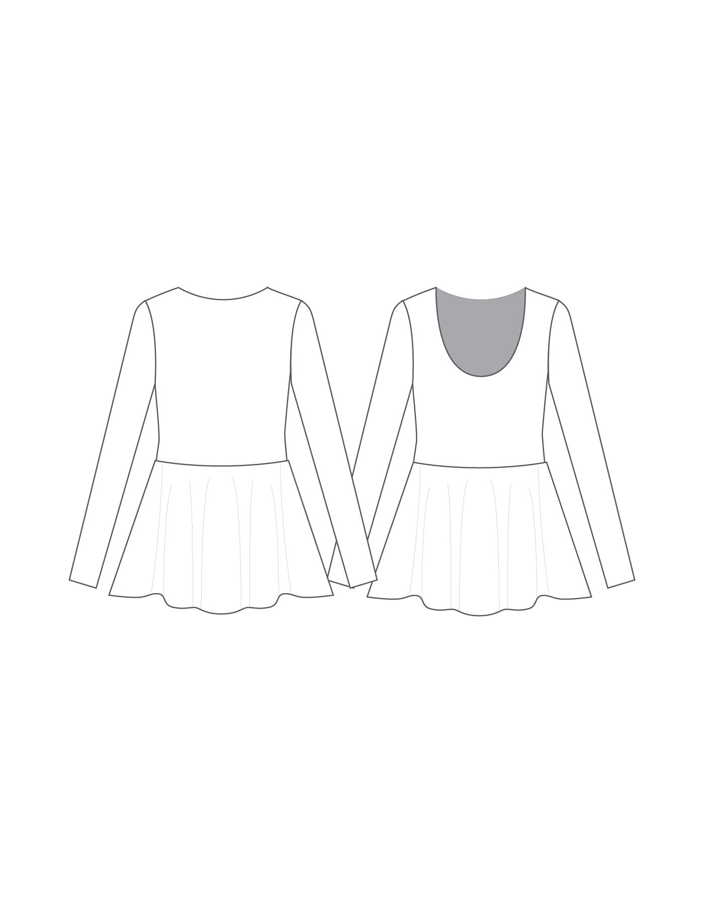 Custom Inked Long Sleeve Dress - Lycra