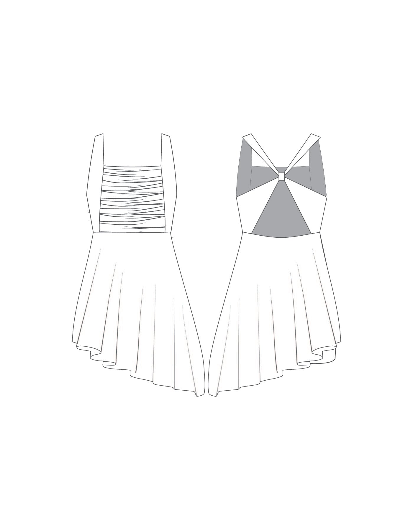 Custom Inked Where I Stood Dress - ITY White