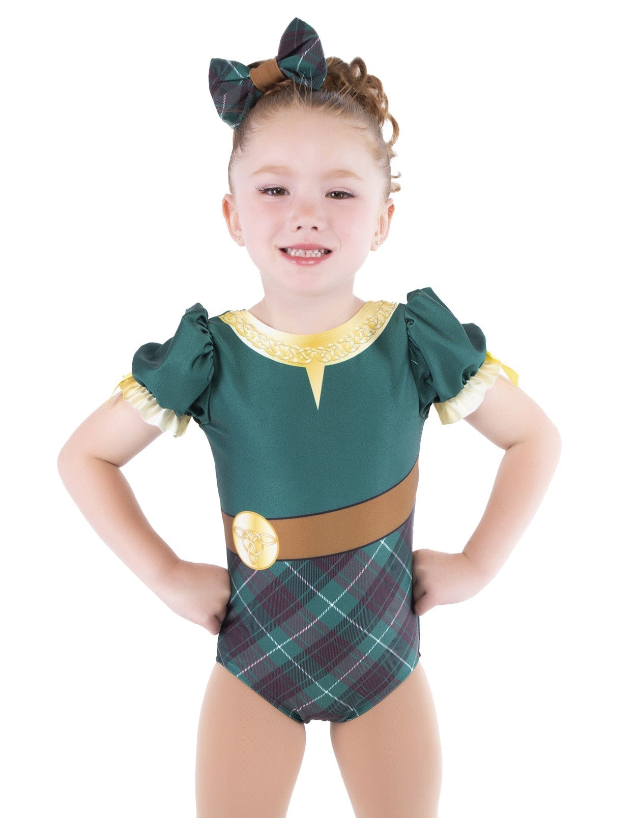 Highland Princess Puff Sleeve Leotard