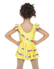 Candy Land Tank with Gather Sleeve Dress