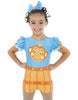 Monkey Barrel Puff Sleeve Biketard