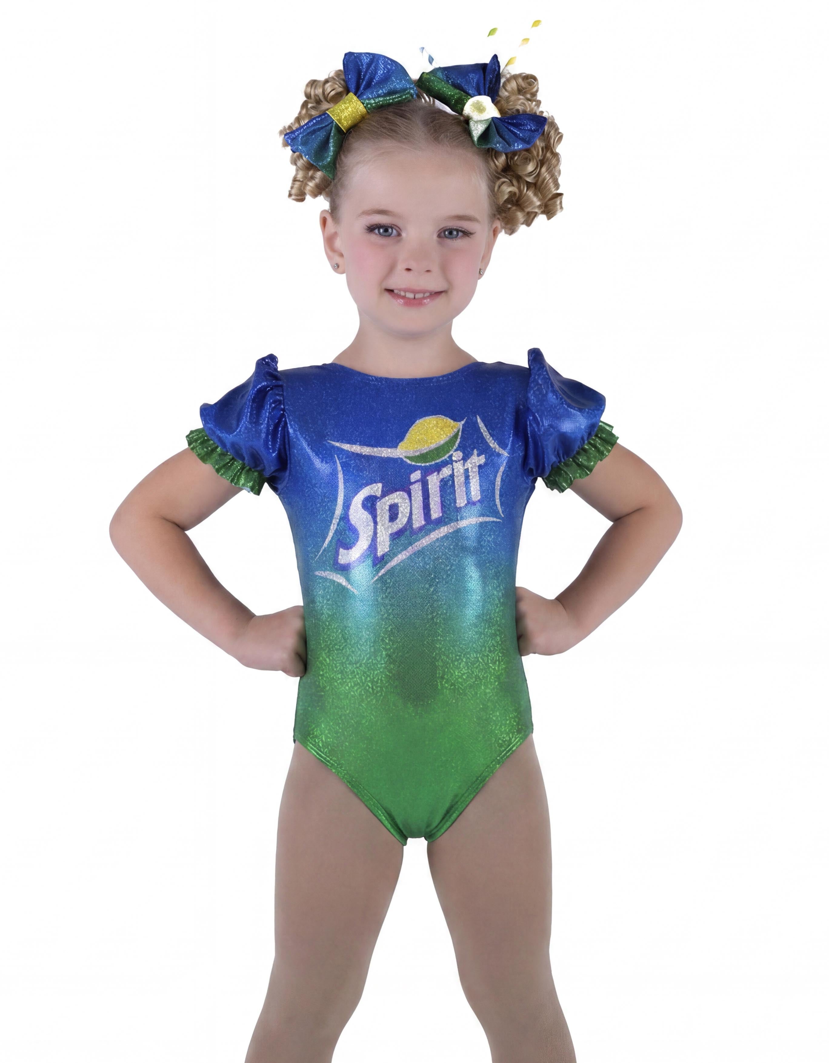 Spirit Soda Puff Sleeve Leotard