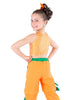 Orange Soda Sleeveless Crop Top