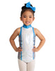 Shark Tales Halter Leotard with Fin