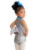 Shark Tales Halter Leotard with Fin