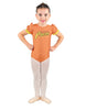 Pieces Chocolate Puff Sleeve Leotard Hologram