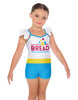 Wonda Bread Camisole Flutter Sleeve Biketard