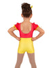 Little Pooh Bear Puff Sleeve Biketard