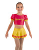 Little Pooh Bear Puff Sleeve Crop Top