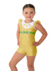 Lemon Gal Tank Gather Sleeve Biketard