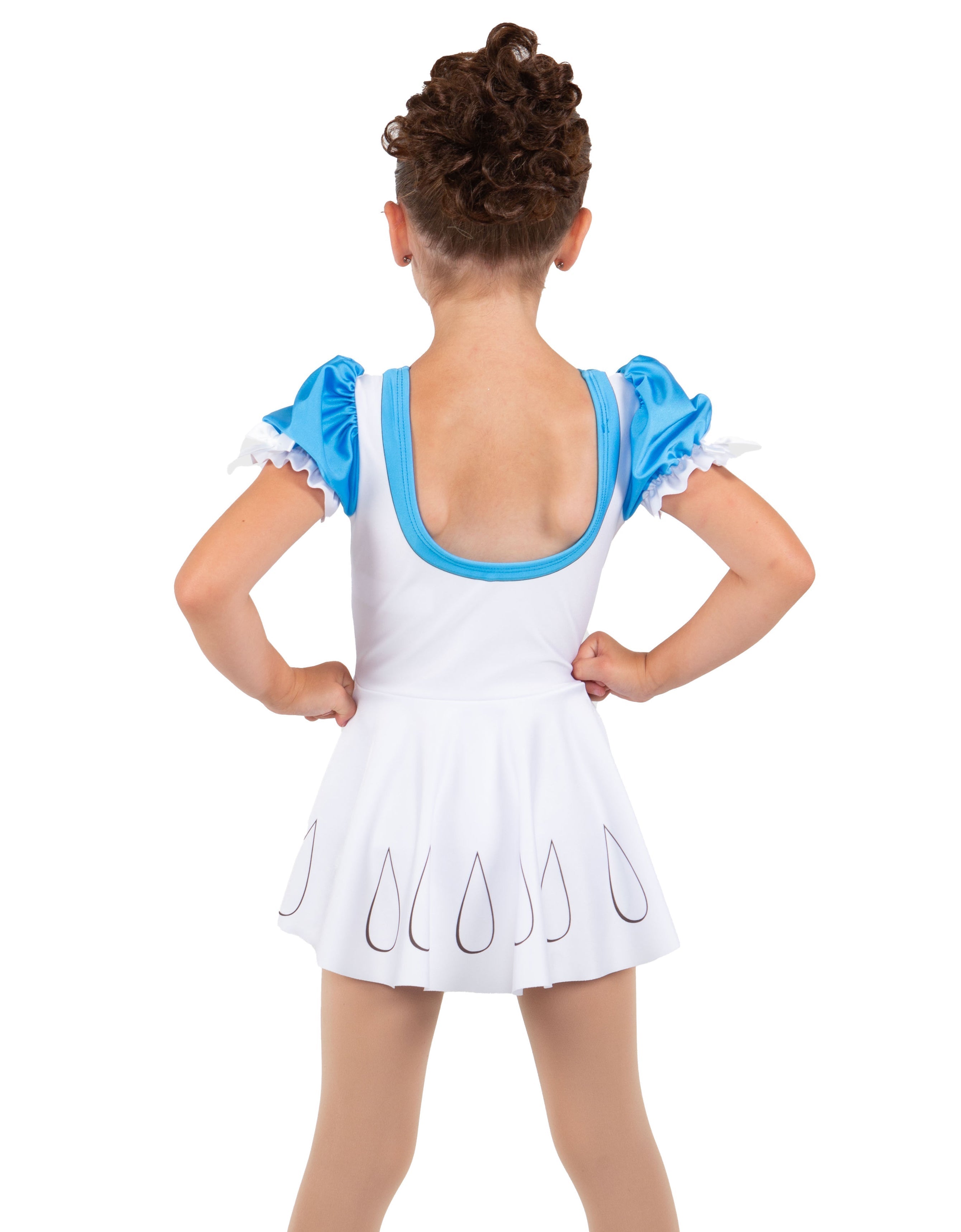 Smurfettes Puff Sleeve Dress