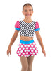Banana Split Puff Sleeve Crop Top