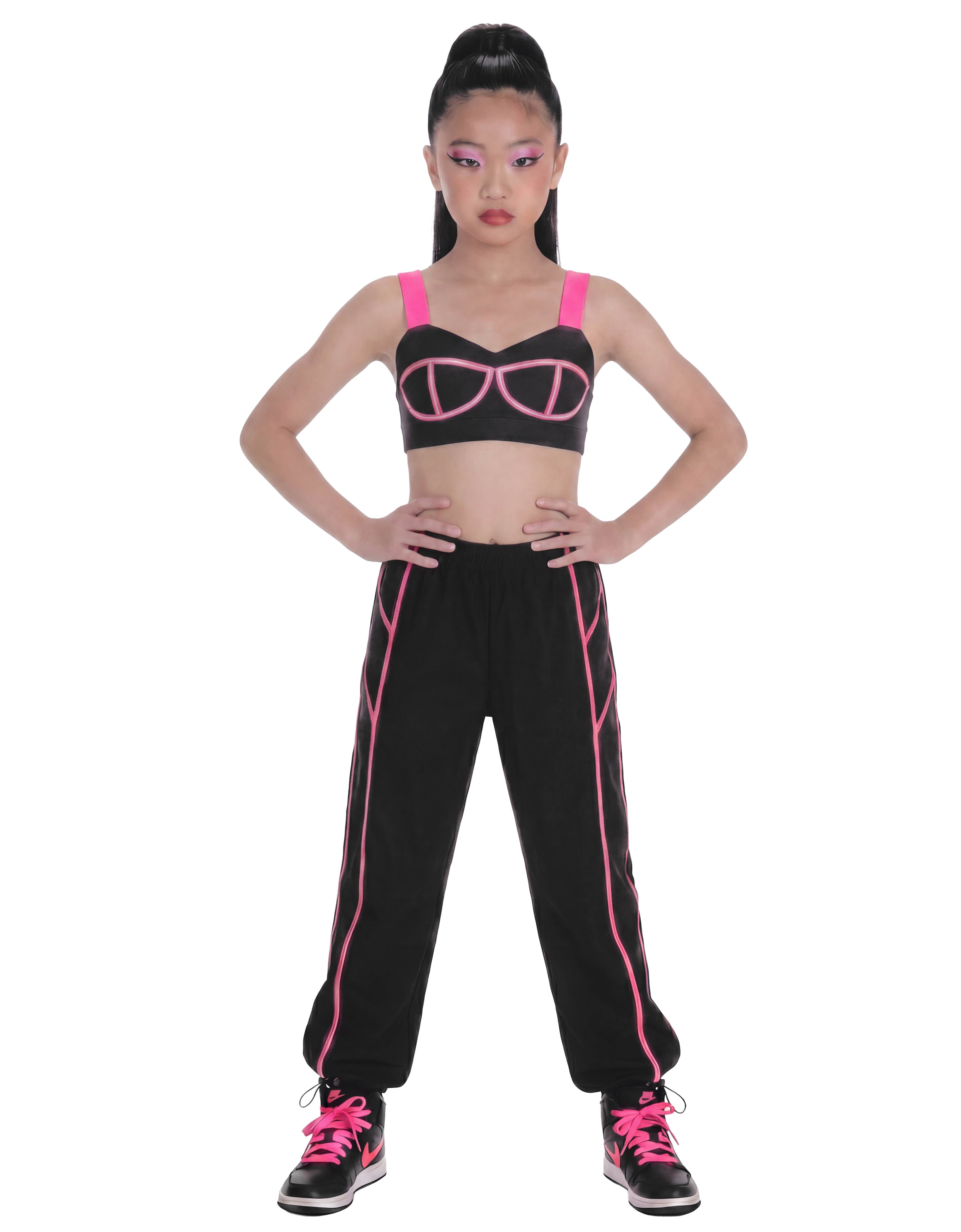 BlackPink Sweetheart Crop Top with Strap