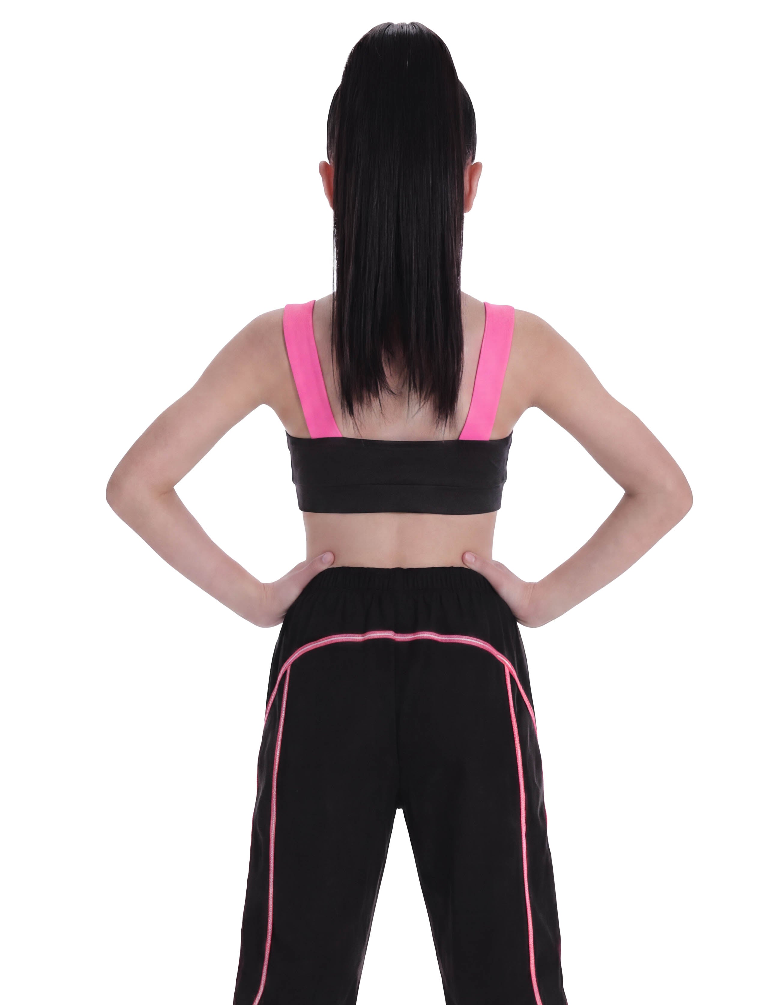 BlackPink Sweetheart Crop Top with Strap