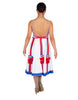 Can Can Can Mesh Sweetheart Dress with Double Layer Character Skirt