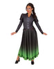 Elphaba Witch LS Puff Sleeve TNeck Dress with Character Skirt and Peplum