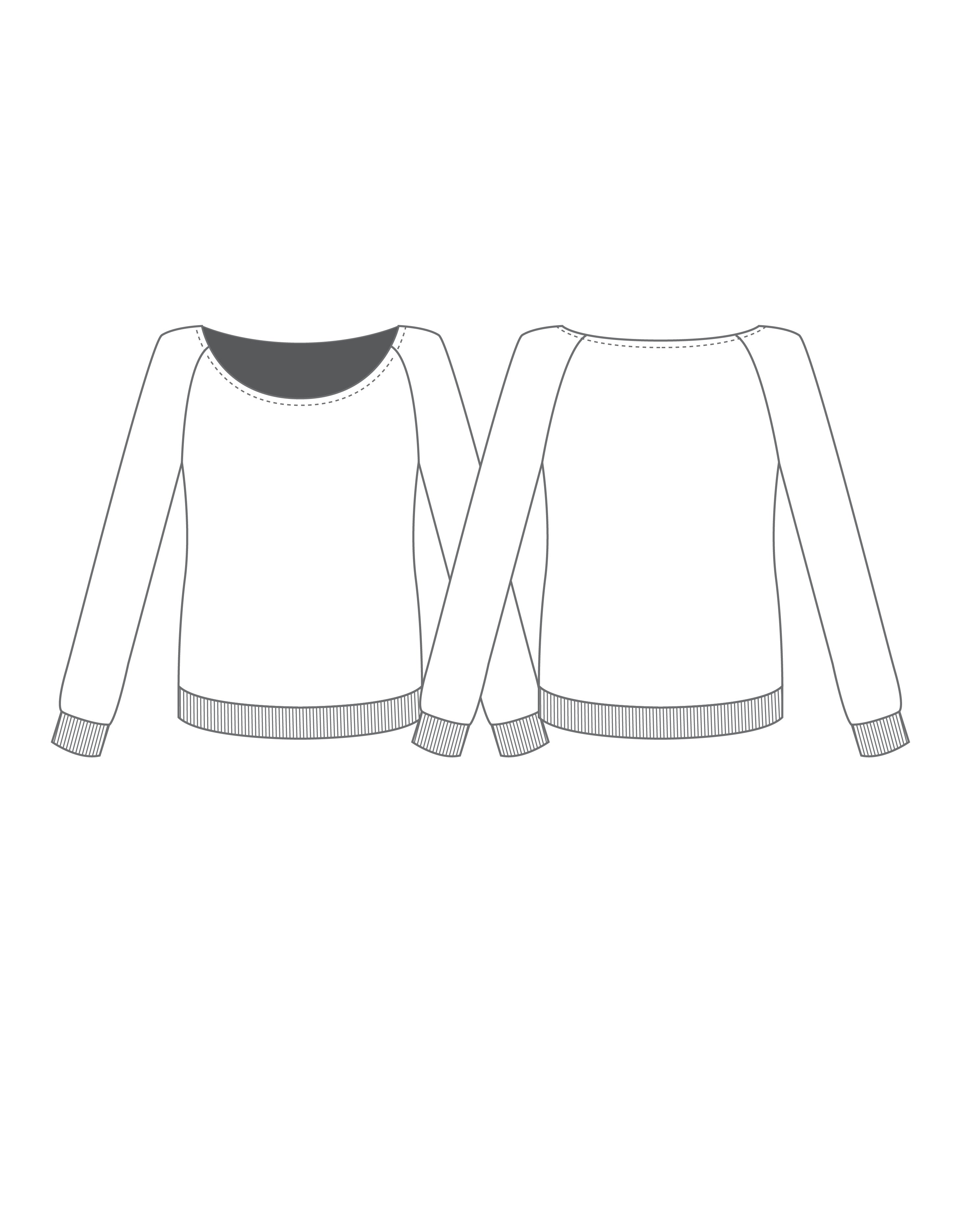 Custom Slouch Pullover - French Terry