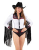Nashville LS TNeck Zipper Front Leotard