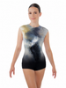Acrylic Sleeveless Triangle Back Biketard
