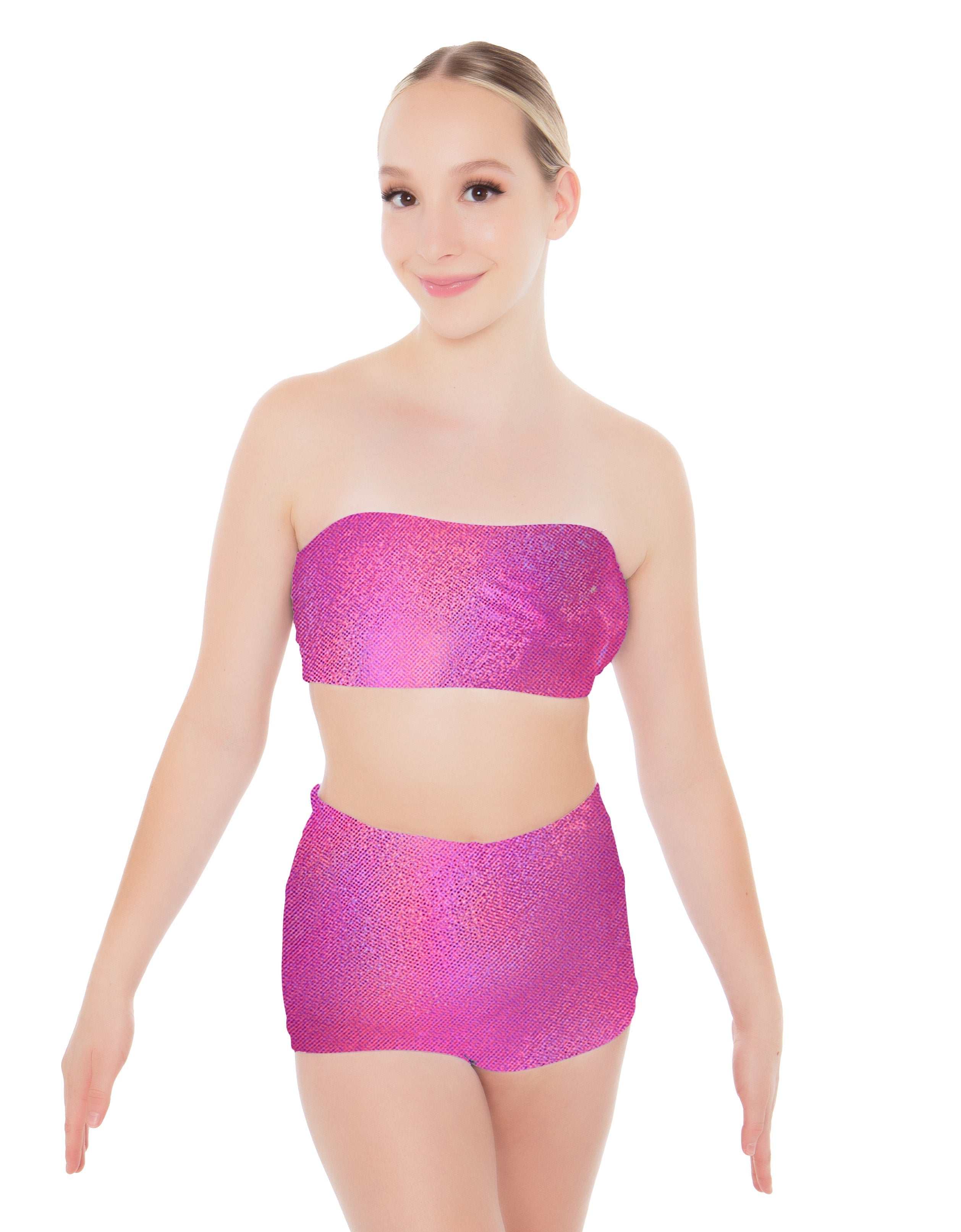 Solid Hologram Bandeau