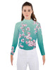 Cherry Blossom Performance Top Mid Rise Curve