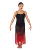 Je Taime Long Chiffon Panel Dress