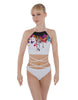 Paint Splatter Moving On Crop Top