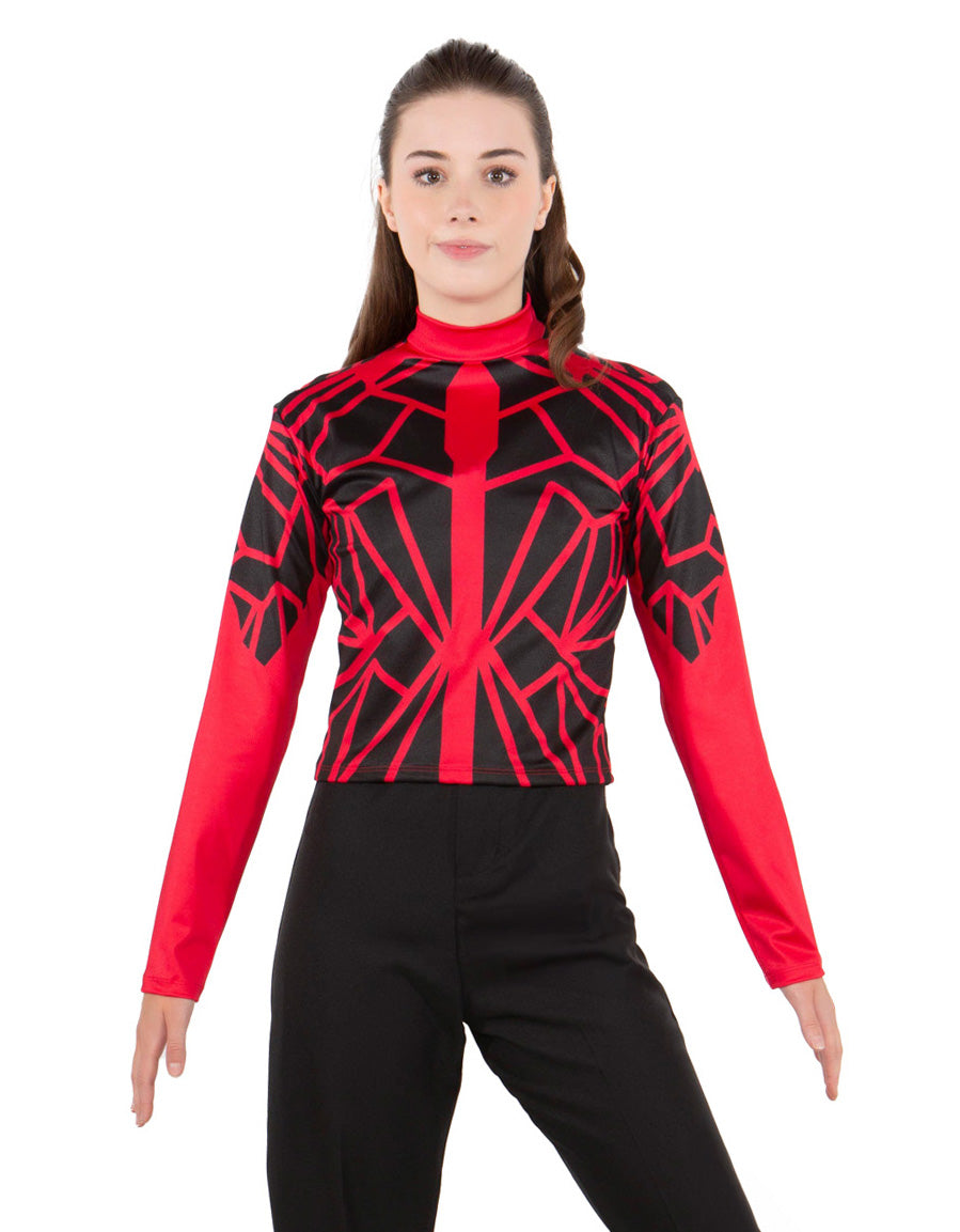 Restrained Performance Top Mid Rise Straight