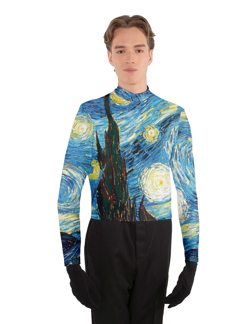 Starry NIght Performance Top Mid Rise Straight