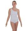 Solid Lycra One Shoulder Leotard