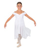 Solid Sequin Lace and Chiffon Propriety Dress