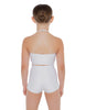 Solid Lycra Halter Binding Crop Top