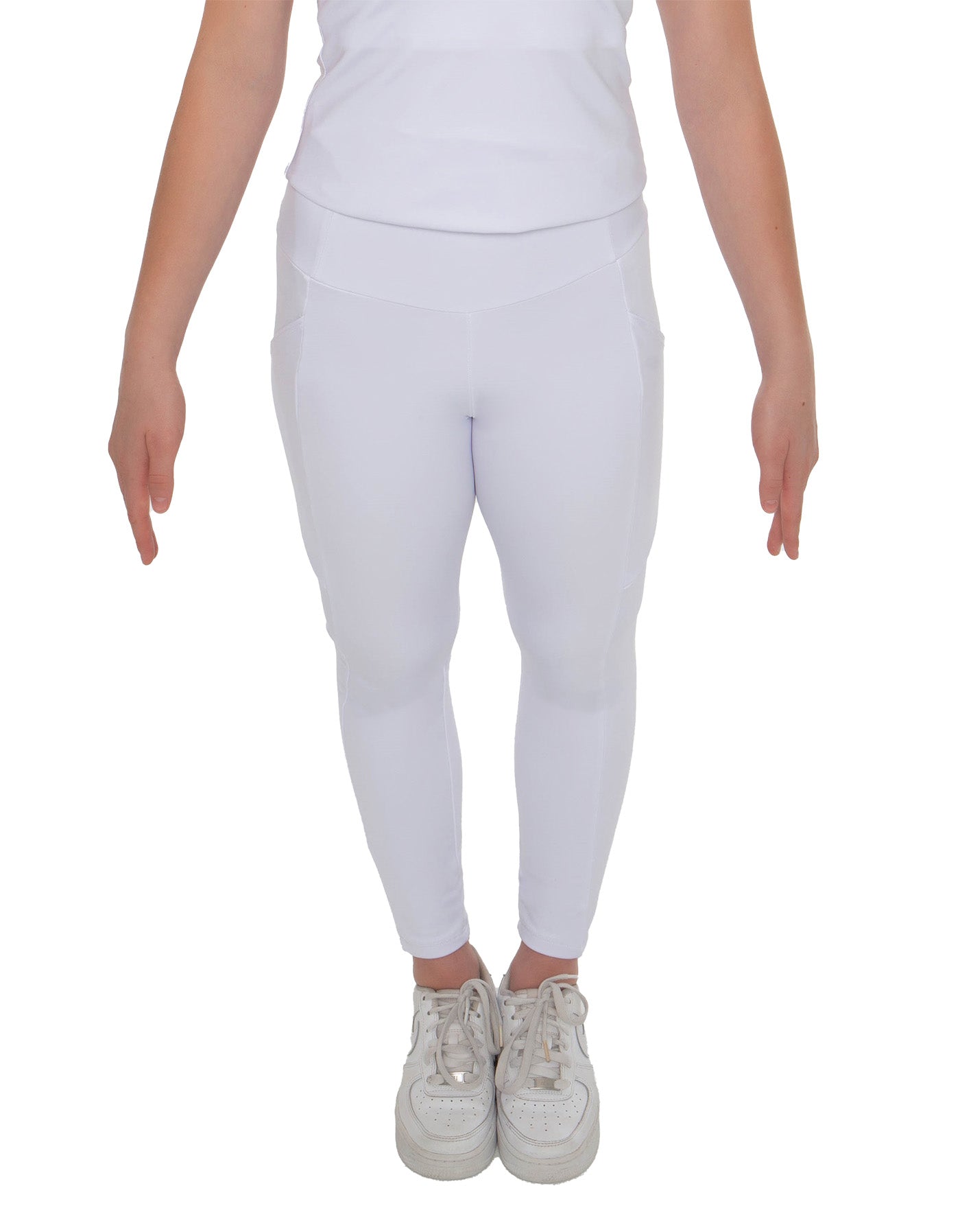 Solid Lycra Pocket Yoga Legging