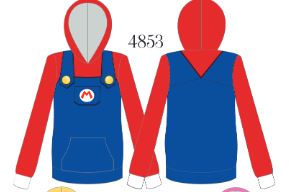 Custom Mario Hoody