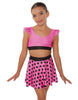 Polka Dot Rock Skater Skirt