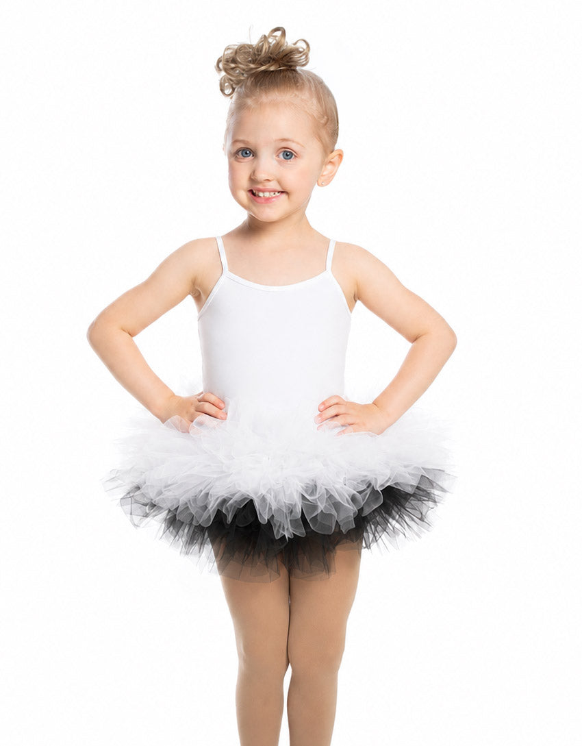 2 Tone - White Top Bando Tutu