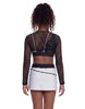 Meshed Long Sleeve Shrug