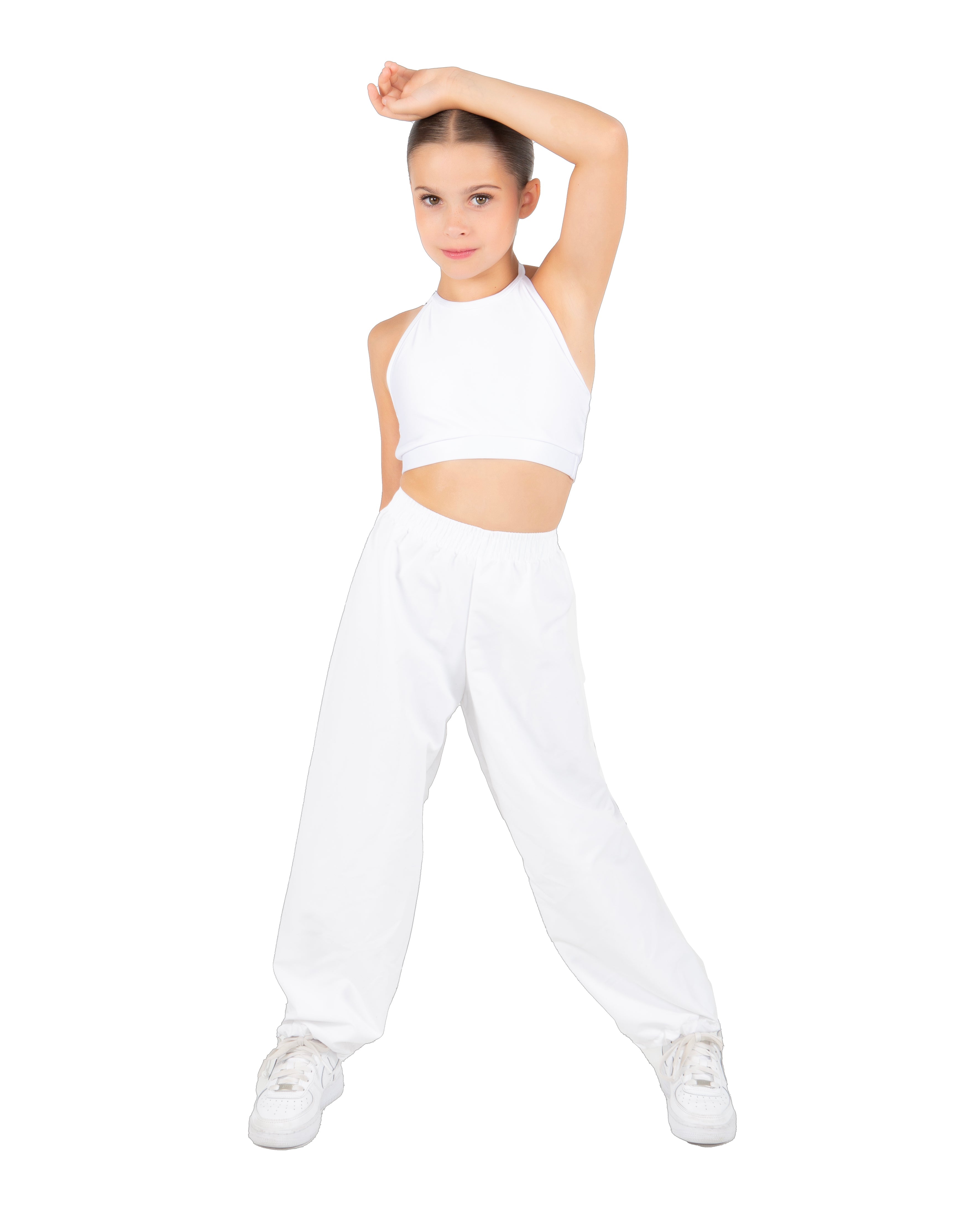 Solid Cargo Pants