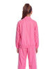 Track Meet Jockey Jacket Low Collar No Pocket No Rib