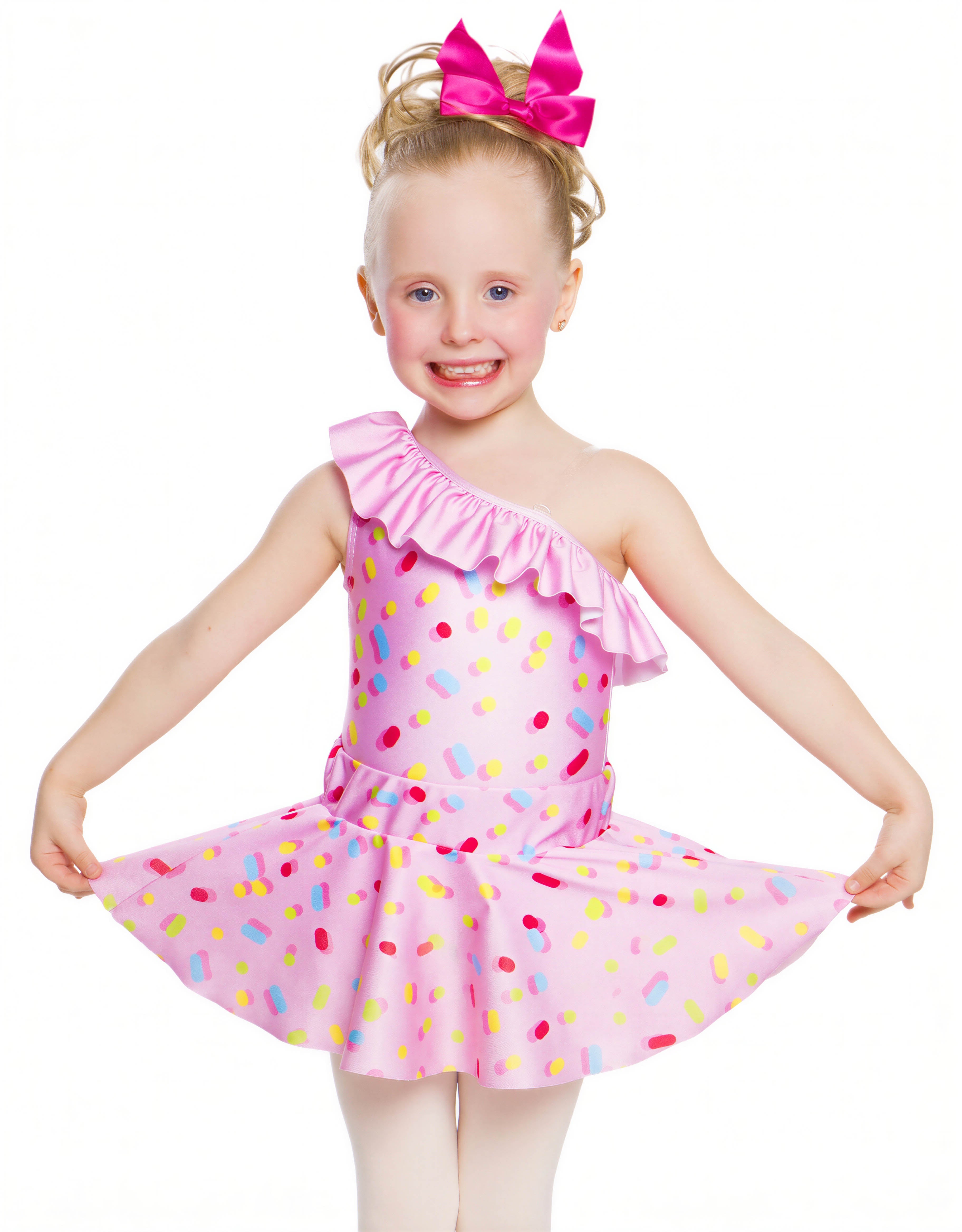 Ice Cream Shop Sprinkles Only Top Skirt Tall Band