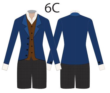 Custom Poppins LS Tneck Long Leg Biketard