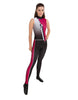 The Beat TNeck Sleeveless Zipper Back Unitard