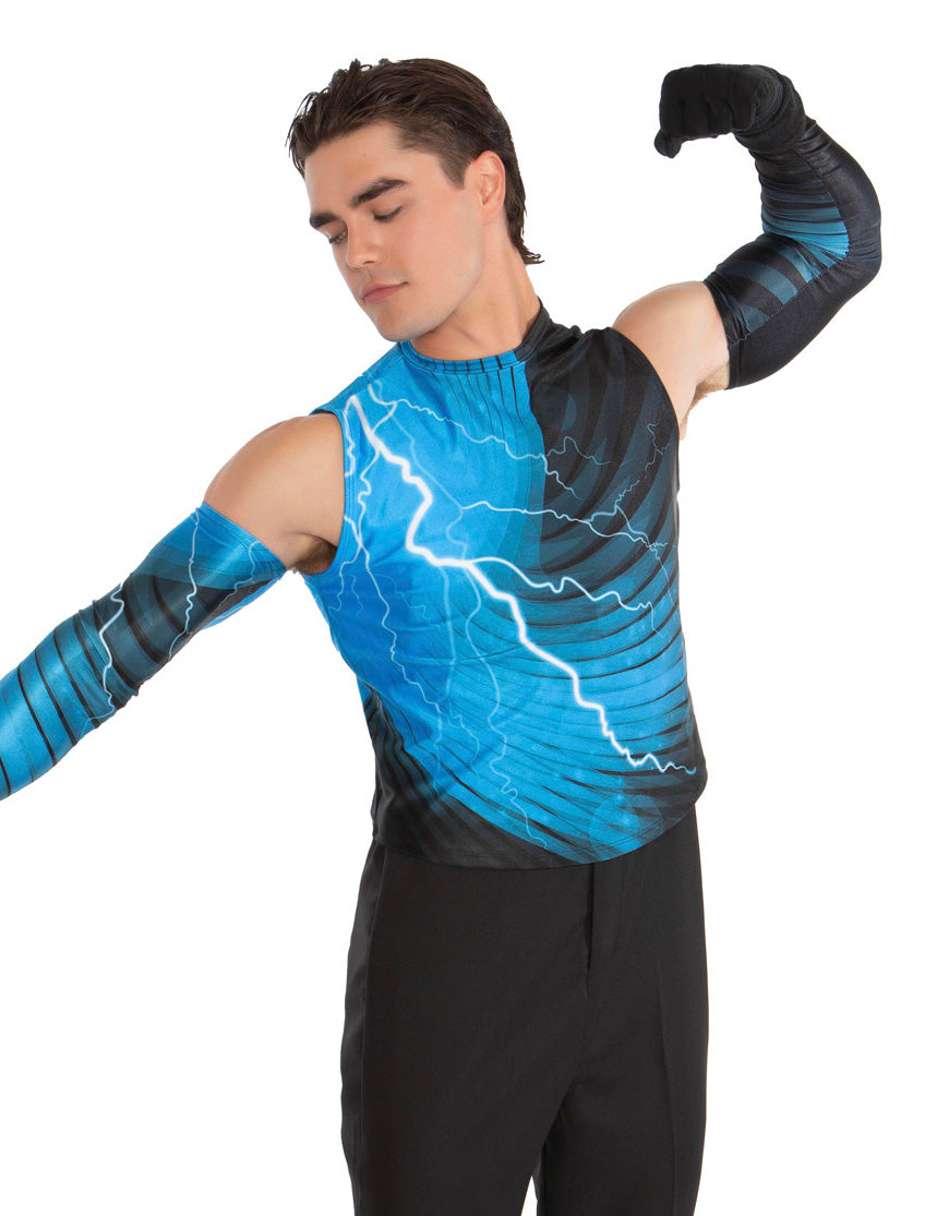 Lightning Strikes Performance Vest Mid Rise Curve