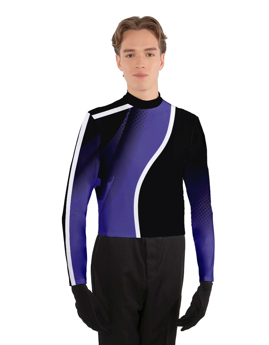 Waving Lines Performance Top Mid Rise Straight