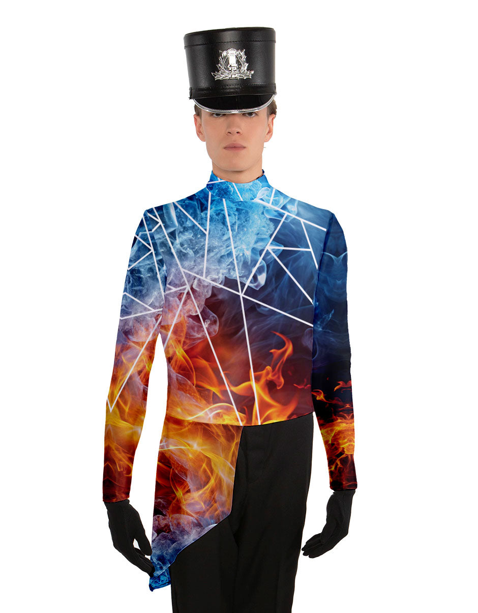 Fire and Ice Performance Top with Drop