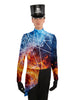 Fire and Ice Performance Top with Drop