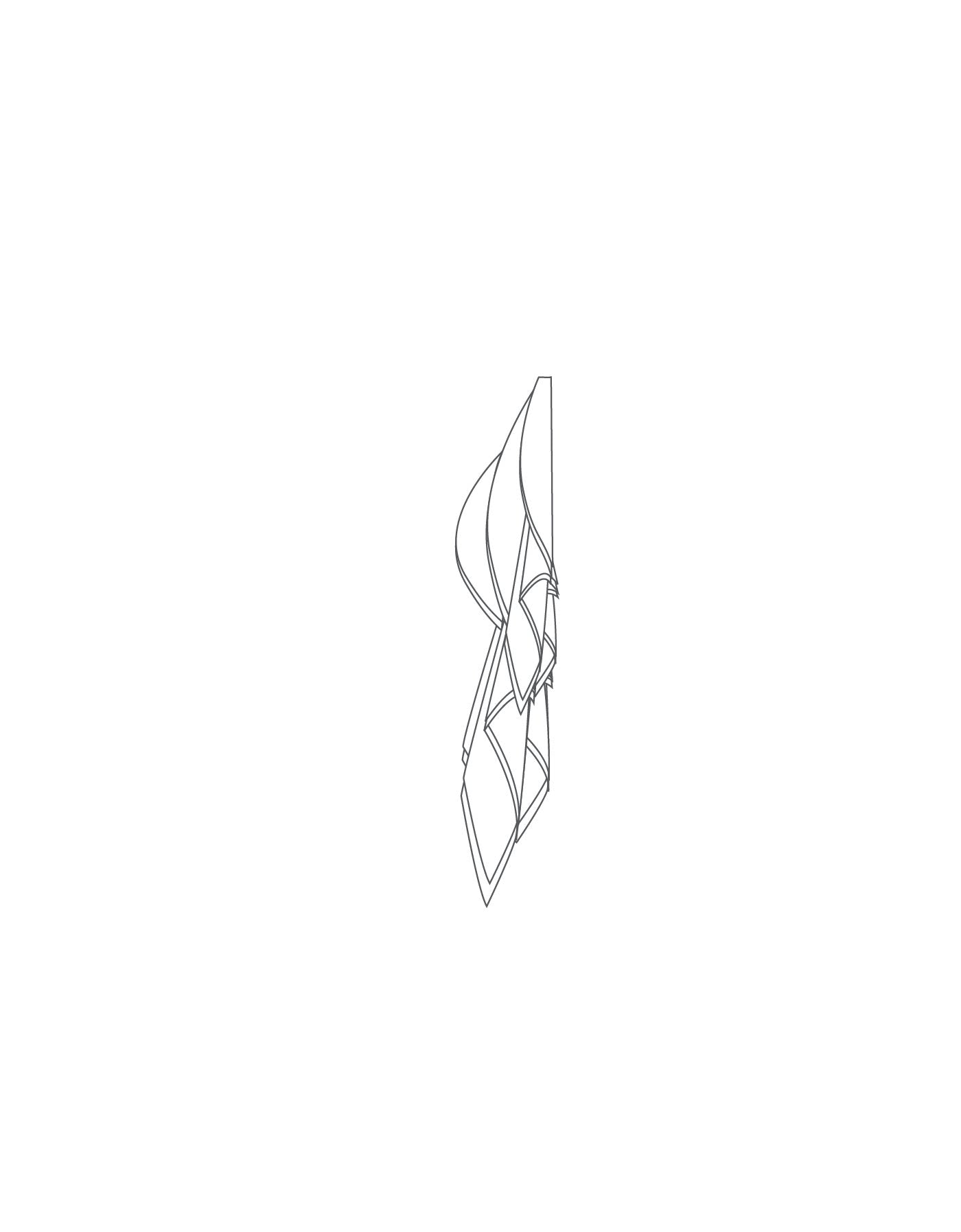 Custom Inked Chiffon Twist - Chiffon